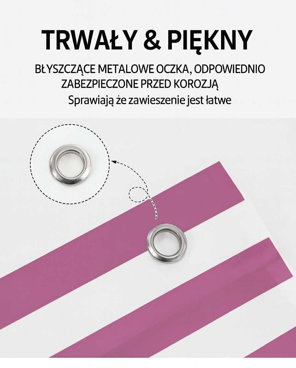 Customowa Różowa Flaga USA